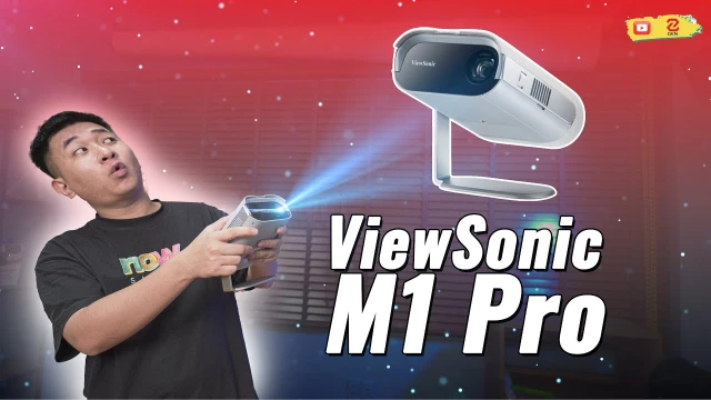 ViewSonic M1 Pro Smart LED Portable Projector with Harman Kardon 